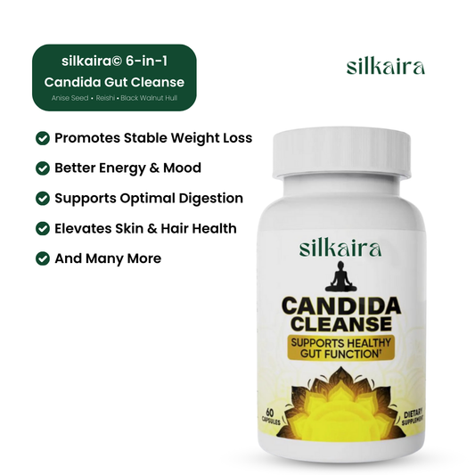 silkaira® 6-in-1 Candida Gut Cleanse